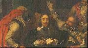 Paul Delaroche Charles I Insulted by Cromwell s Soldiers Sweden oil painting artist